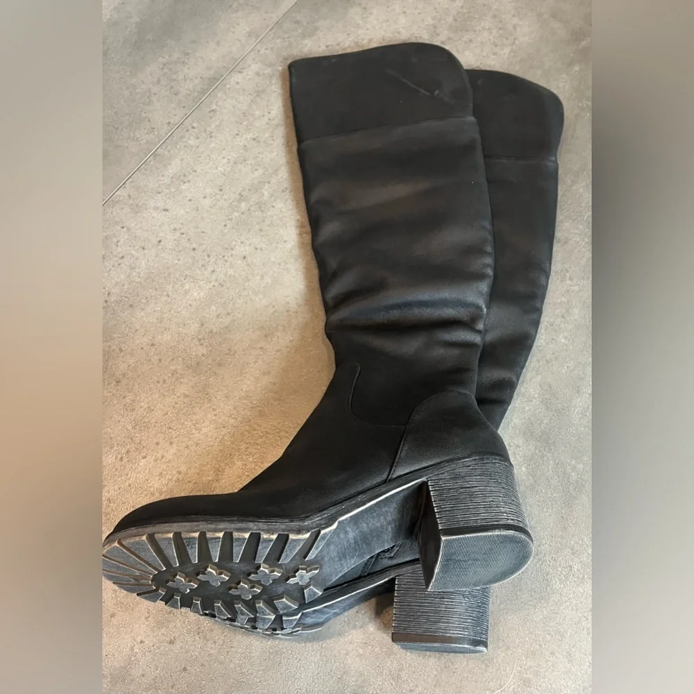 Nwot Black Over the Knee Boots… - Picture 6 of 10